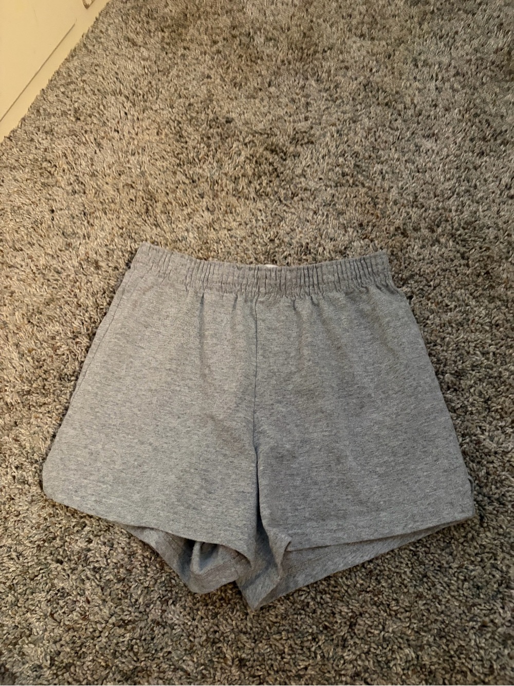 Soffe Heather Gray Athletic Lounge Shorts